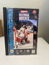 ESPN National Hockey Night (Sega CD, 1994)Completo TESTADO Funciona FRETE RÁPIDO  comprar usado  Enviando para Brazil