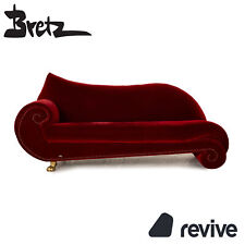 Używany, Bretz Gaudi tkanina trzyosobowa czerwona sofa kanapa na sprzedaż  Wysyłka do Poland
