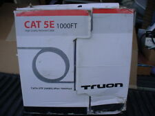 Truon #2939 Cat 5e Network cable /  CAT 5e UTP 24 AWG 4 pair 1000 feet for sale  Shipping to South Africa