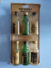 Lot mignonnettes whisky d'occasion  Saint-Rambert-d'Albon