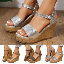 Wedge sandals women for sale  Shipping to Ireland
