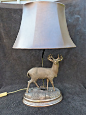 faux leather table lamp for sale  WIGSTON