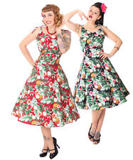 SugarShock Aloma Hawaii 50s Rockabilly Sommer Swing Kleid Petticoat Dress comprar usado  Enviando para Brazil