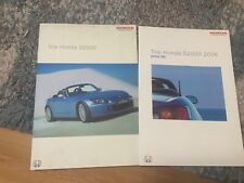 honda s2000 brochure for sale  PONTYPRIDD