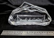 Glass iceberg white for sale  UK