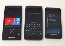 Lote de 3 Smartphones Blackberry - Para Peças - Leap / DTEK50 / Z10 comprar usado  Enviando para Brazil