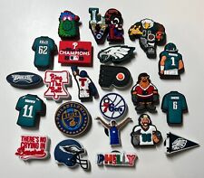 Paquete de 22 dijes de zapatos Philly Sports Super Fan segunda mano  Embacar hacia Argentina