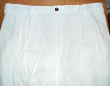 Calça casual golfe Brooks Brothers Thompson 37 32 branco sólido 100% algodão y1j1 comprar usado  Enviando para Brazil