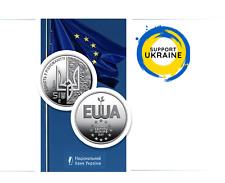Moneda Ucrania "Día de Europa" 5 Hryven 2024 🇪🇺🇺🇦 segunda mano  Embacar hacia Mexico