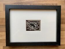 Ravens framed woodcut for sale  ENFIELD