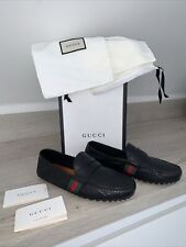 Gucci mens leather for sale  CHIGWELL