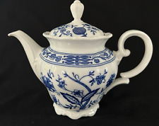 White blue teapot for sale  WARE