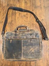 leather briefcase bag laptop for sale  Kendallville