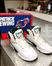 Tênis de basquete jamaicano Patrick Ewing 33 Hi branco verde tamanho 7 comprar usado  Enviando para Brazil