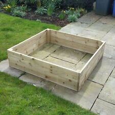 Wooden Garden Raised Grow Beds - FSC Timber-Treated-Various Sizes-Planter Trough for sale  Shipping to South Africa