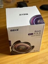 Lente de câmera olho de peixe grande angular Meike 8mm F3.5 para Nikon comprar usado  Enviando para Brazil