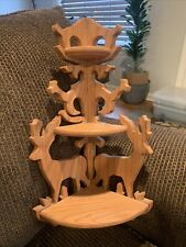 Caved oak deer for sale  Shipping to Ireland