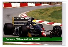 1992 Grid Motorsports Formula One Racing Andrea Chiesa #14 Fondmetal F01 Ford comprar usado  Enviando para Brazil