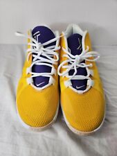 Używany, Nike Zoom Freak1 charles+veronica żółto-fioletowo-białe kolory LA Lakers rozmiar 9 na sprzedaż  Wysyłka do Poland