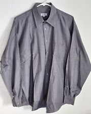 Camisa social masculina manga longa Giorgio Armani Le Collezioni cinza tamanho 17 34/35 comprar usado  Enviando para Brazil