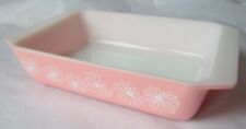 Vintage Pyrex Pink Daisy Space Saver 2162 Rectangular Casserole Dish for sale  Shipping to South Africa