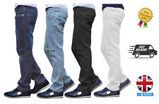 Pantalones de mezclilla de mezclilla regulares para hombre piernas rectas tallas de cintura del Reino Unido segunda mano  Embacar hacia Mexico