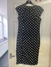 polka dot wiggle dress for sale  LYTHAM ST. ANNES