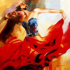 Danseuses flamenco tableau d'occasion  Toulon-