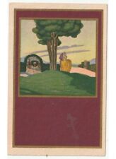 1929 cartolina epoca usato  Fiumicello Villa Vicentina
