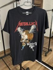 Metallica Damage Inc Rock Band Tour T-Shirt Tee Vintage 90s Size L, used for sale  Shipping to South Africa