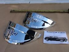 NEW 40 41 47 48 49 50 51 52 53 54 CHEVY 7 INCH VINTAGE STYLE HEAD LIGHT VISORS for sale  Shipping to Canada