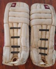 Bayard classic vintage leather 32" hockey goalie leg pads for sale  Encinitas