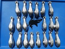 Used, 8oz Bank Sinkers 20-fishing weights (10lbs) FAST FREE SHIPPING for sale  Shipping to South Africa