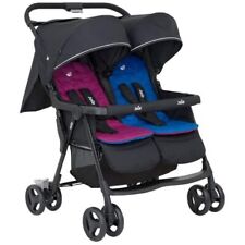 Used, Joie Aire twin stroller in Rosie and Sea with raincover From birth to 15kg for sale  Shipping to South Africa
