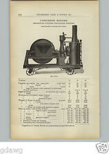 1910 PAPER AD United Misturador de Concreto 1908 Modelo Chicago Block Machine, usado comprar usado  Enviando para Brazil