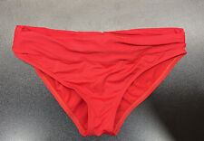 Parte inferior de bikini roja talla 10 espalda con volantes segunda mano  Embacar hacia Argentina