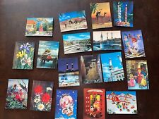 Eighteen lenticular postcards for sale  Merritt Island