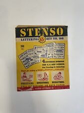 Stenso lettering set for sale  Houston