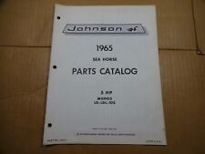 1965 Johnson Sea Horse 5 HP Outboard Parts Catalog Manual 380571 for sale  Shipping to South Africa
