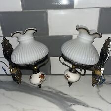 Vintage wall lights for sale  WIGAN