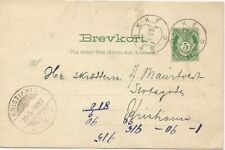 Norway 1897, Stokke, sugen. Zero stamp (with holes) on whole thing. #2932 for sale  Shipping to South Africa