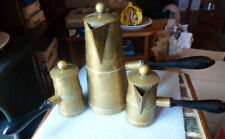 brass tea set for sale  North Newton