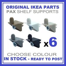IKEA SHELF SUPPORT PINS PLUGS FIXINGS BRACKETS X 6 for KOMPLEMENT PAX WARDROBE till salu  Toimitus osoitteeseen Sweden