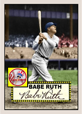 BABE RUTH 1952 YANKS ACEO ART CARD ## BUY 5 GET 1 FREE ## or 30% OFF 12 OR MORE till salu  Toimitus osoitteeseen Sweden