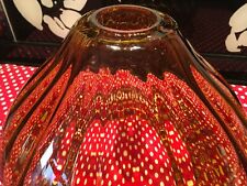 Vintage glass shade for sale  ARUNDEL