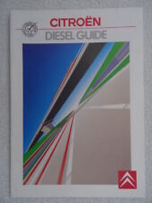 Citroen diesel brochure for sale  BOURNEMOUTH