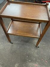 wooden tea trolley for sale  NORWICH