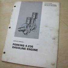 Used, CAT Perkins 4.236 GAS Forklift ENGINE Réparation Shop Service Manuel Caterpillar for sale  Shipping to Canada