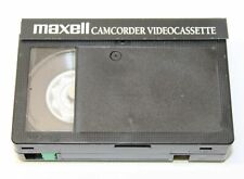 Cinta en blanco casete de video original Maxell VHS-C para videocámaras nítidas segunda mano  Embacar hacia Argentina