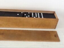 Vintage dominoes wooden for sale  HAYWARDS HEATH